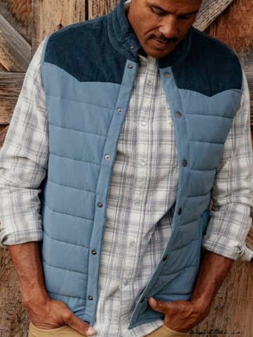 Criquet Jackson Vest Quilted Insulated Westen Americana